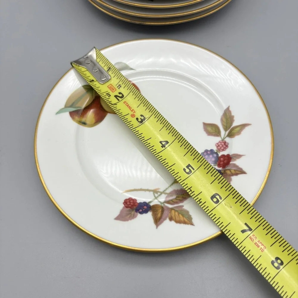 Royal Worcester Evesham Bread Plates 6 5/8